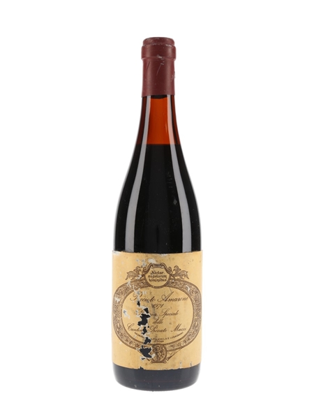 Recioto Amarone 1971 Riserva Speciale Delle Cantina Private Mazzi  75cl