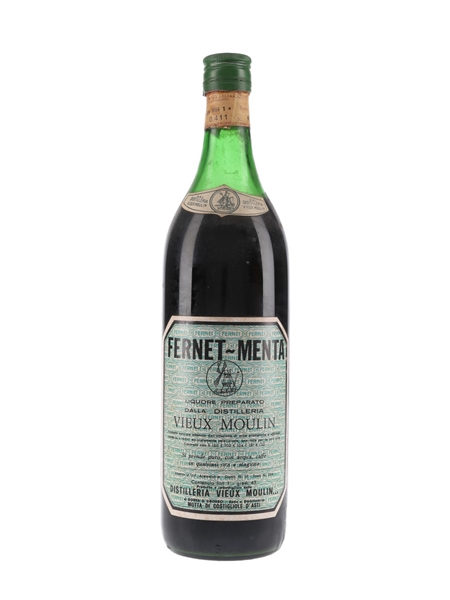 Vieux Moulin Fernet Menta Bottled 1960s 100cl / 43%