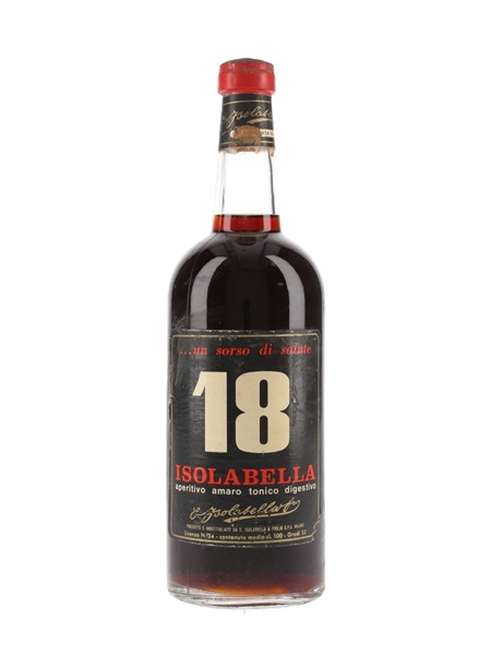 Isolabella 18 Amaro Bottled 1950s 100cl / 32%