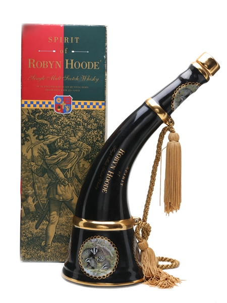 Spirit Of Robyn Hoode Porcelain Hunting Horn Decanter 70cl / 40%