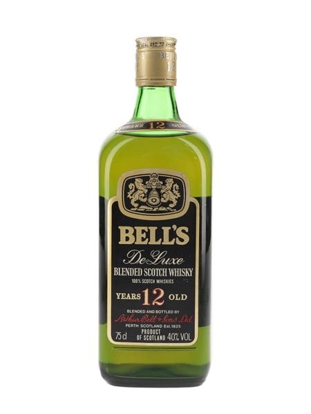 Bell's 12 Year Old De Luxe Bottled 1980s 75cl / 40%