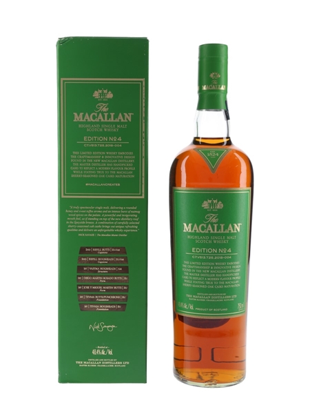 Macallan Edition No.4  75cl / 48.4%