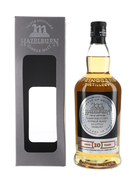 Hazelburn 10 Year Old Bottled 2018 70cl / 46%