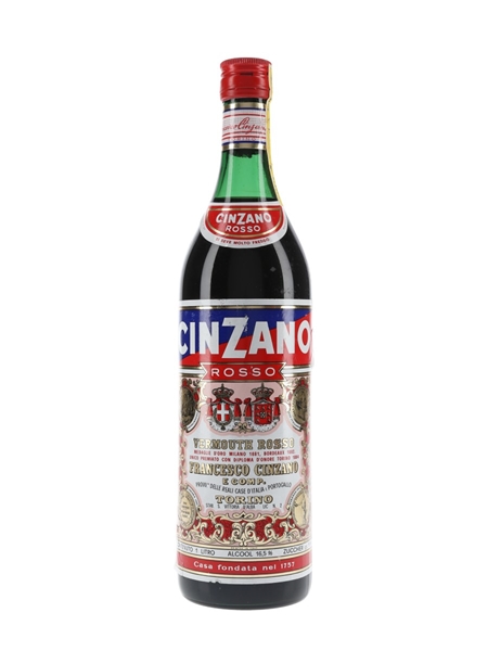 Cinzano Rosso Vermouth Bottled 1970s 100cl / 16.5%