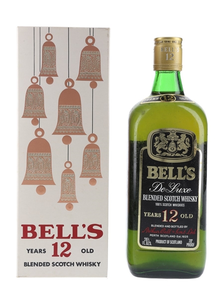 Bell's 12 Year Old De Luxe Bottled 1970s 75.7cl / 40%