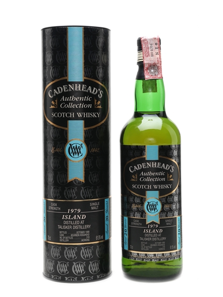 Talisker 1979 20 Year Old Bottled 1999 - Cadenhead's 