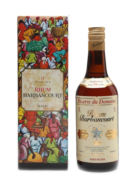 Rhum Barbancourt 15 Year Old Reserve Du Domaine 70cl / 43%