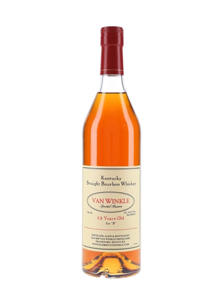 Van Winkle 12 Year Old Lot 'B' Bottled 2019 75cl / 45.2%