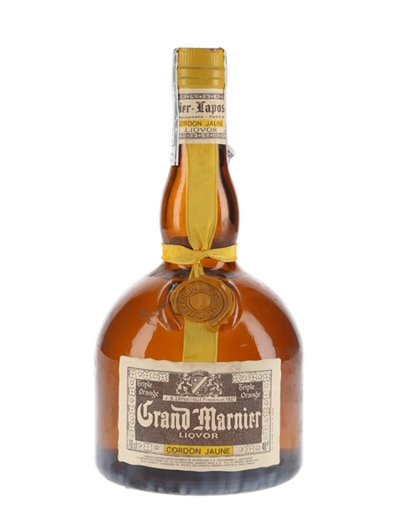 Grand Marnier Cordon Jaune Bottled 1980s-1990s - Spain 70cl / 40%