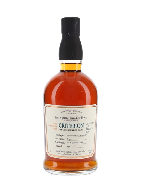 Foursquare Criterion 10 Year Old Bottled 2017 - Exceptional Cask Selection Mark V 70cl / 56%