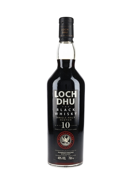 Loch Dhu 10 Year Old - The Black Whisky Mannochmore 70cl / 40%