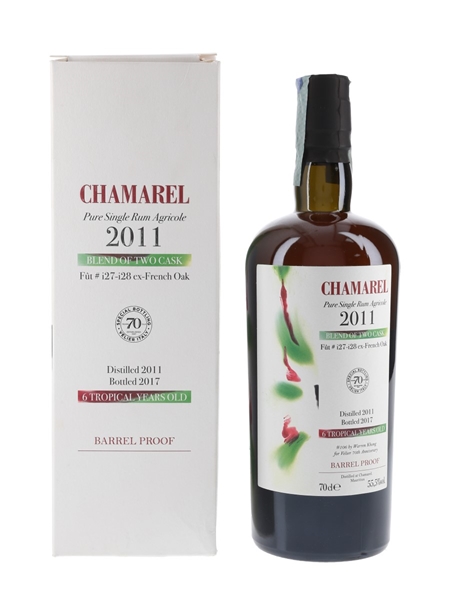 Chamarel 2011 Barrel Proof Bottled 2017 - Velier 70cl / 55.5%