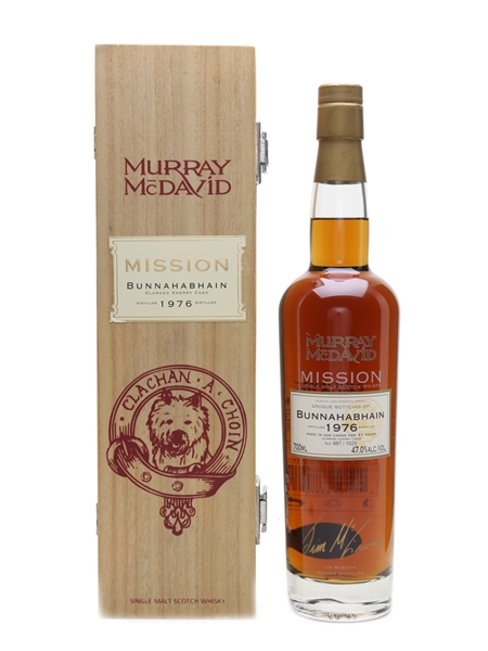 Bunnahabhain 1976 31 Year Old Murray McDavid - Mission 70cl / 47%