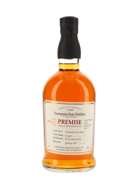 Foursquare Premise 10 Year Old Bottled 2018 - Exceptional Cask Selection Mark VIII 70cl / 46%