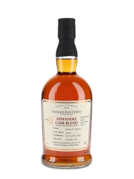 Foursquare Zinfandel Cask Blend 11 Year Old Released 2015 - Exceptional Cask Selection Mark IV 70cl / 43%