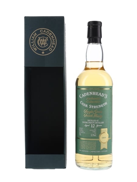 Invergordon 2007 12 Year Old Bottled 2019 - Cadenhead's 70cl / 62.9%