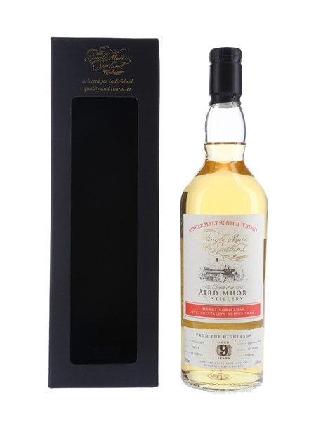 Aird Mhor 2009 9 Year Old Bottled 2018 - The Single Malts Of Scotland 70cl / 57.8%