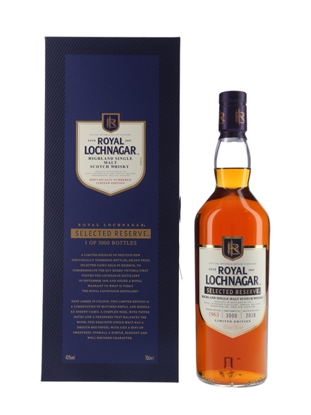 Royal Lochnagar Selected Reserve Bottled 2018 70cl / 43%