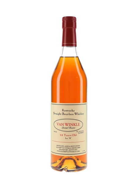 Van Winkle 12 Year Old Lot 'B' Bottled 2019 75cl / 45.2%