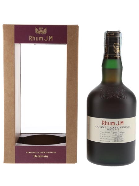 J M Rhum 2006 Delamain Cognac Cask Finish Bottled 2017 50cl / 41.2%