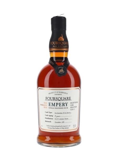 Foursquare Empery 14 Year Old Bottled 2018 - Exceptional Cask Selection Mark IX 70cl / 56%