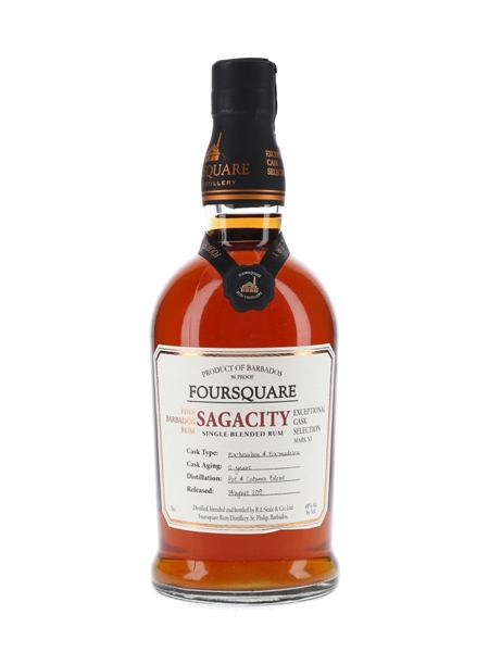 Foursquare Sagacity 12 Year Old Bottled 2019 - Exceptional Cask Selection Mark XI 70cl / 48%