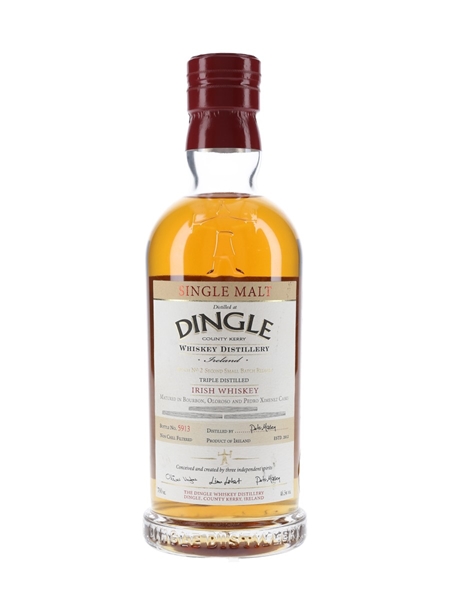 Dingle Single Malt Batch No.2 Second Small Batch Release 70cl / 46.5%