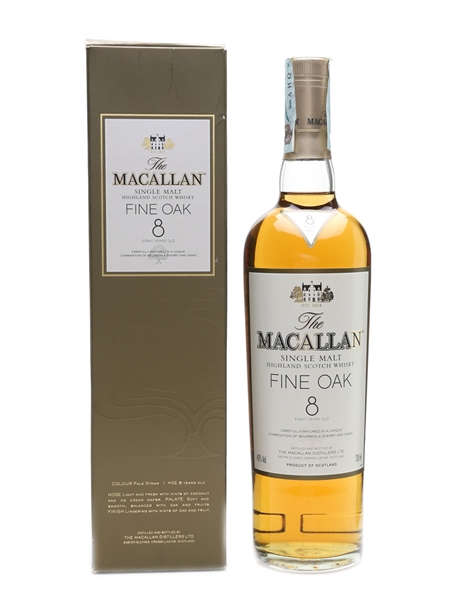 Macallan 8 Year Old Fine Oak  70cl / 40%