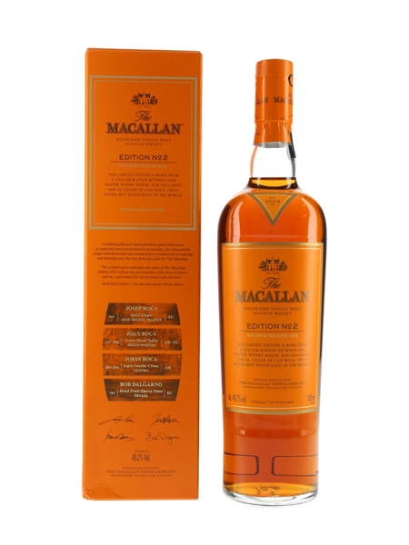 Macallan Edition No.2  70cl / 48.2%