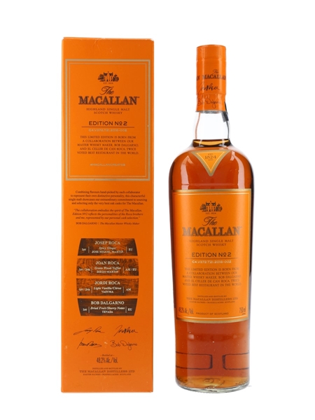 Macallan Edition No.2 Edrington Americas 75cl / 48.2%