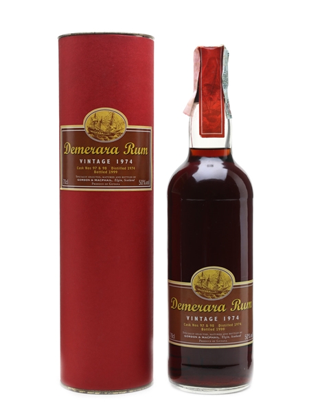 Guyana Demerara Rum 1974 Gordon & MacPhail 70cl / 50%