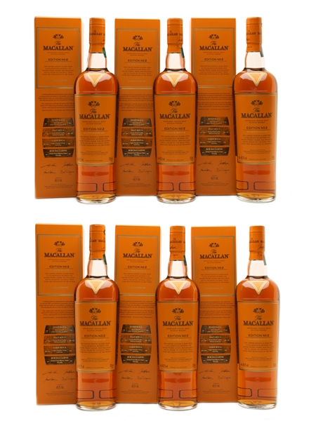 Macallan Edition No.2  6 x 70cl / 48.2%