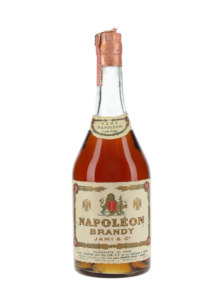 Jami & Co. VSOP 5 Year Old Napoleon Brandy Bottled 1970s - Filipetti Irvas Canelli 75cl / 40%