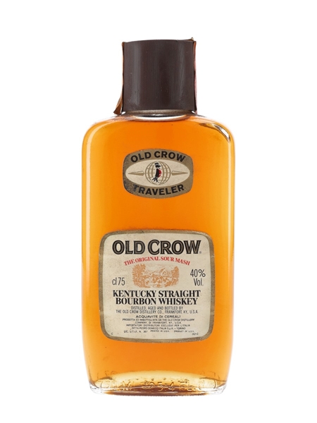 Old Crow Traveler Bottled 1980s - Pedro Domecq 75cl / 40%