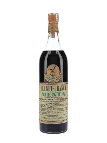 Fernet Branca Alla Menta Bottled 1968 100cl / 40%