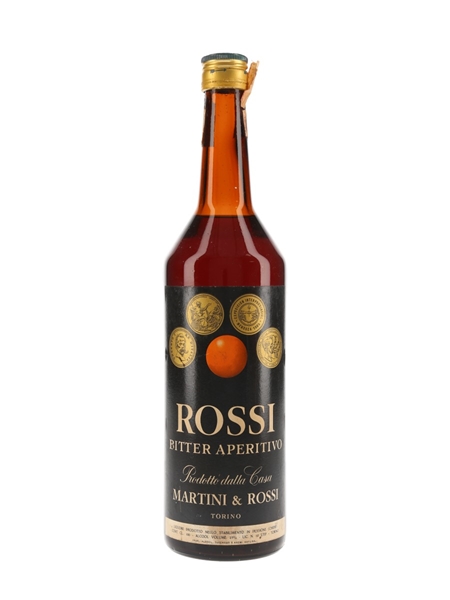 Rossi Bitter Aperitivo Bottled 1960s-1970s 100cl / 25%