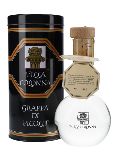 Villa Colonna 1987 Grappa Di Picolit  50cl / 48%