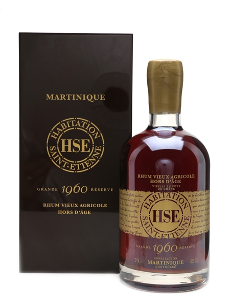 Habitation Saint Etienne 1960 Rhum Vieux Agricole Hors D'Age 70cl / 45%