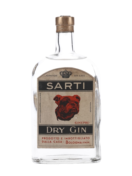 Sarti Dry Gin Bottled 1950s 75cl / 45%