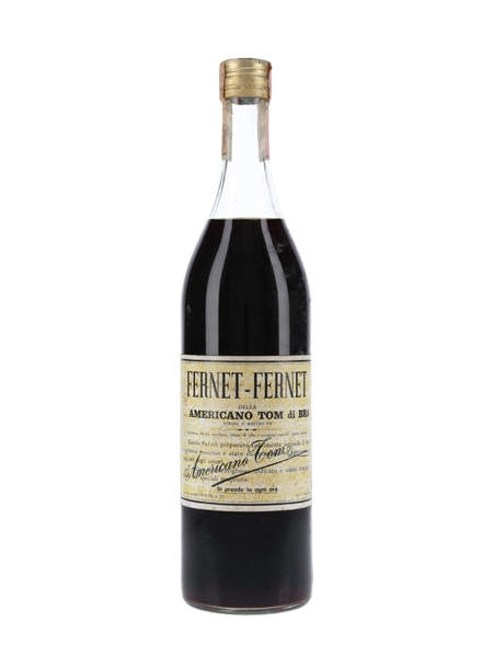 Fernet Fernet Americano Tom Di Bra Bottled 1970s 100cl / 40%