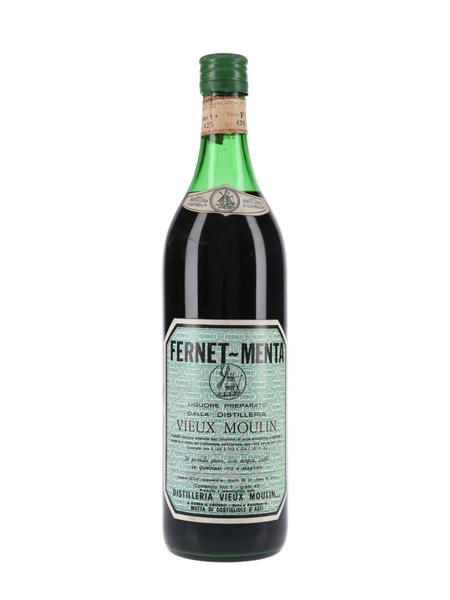 Vieux Moulin Fernet Menta Bottled 1960s 100cl / 43%