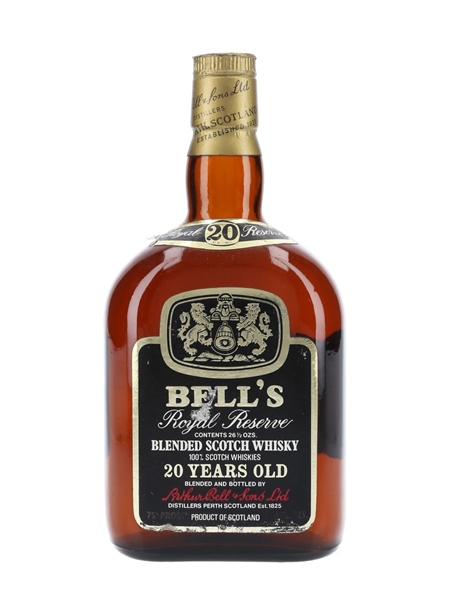 Bell's 20 Year Old Royal Reserve Bottled 1970s 75cl / 43%