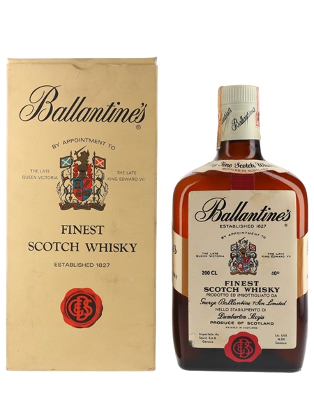 Ballantine's Finest Bottled 1970s - Large Format 200cl / 40%