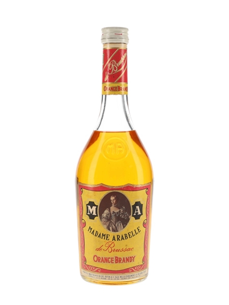 Madame Arabelle De Brussac Orange Brandy Bottled 1960s 75cl / 35%