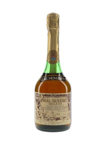 Buton Grappa Seal Benedet Bottled 1970s 75cl / 43%