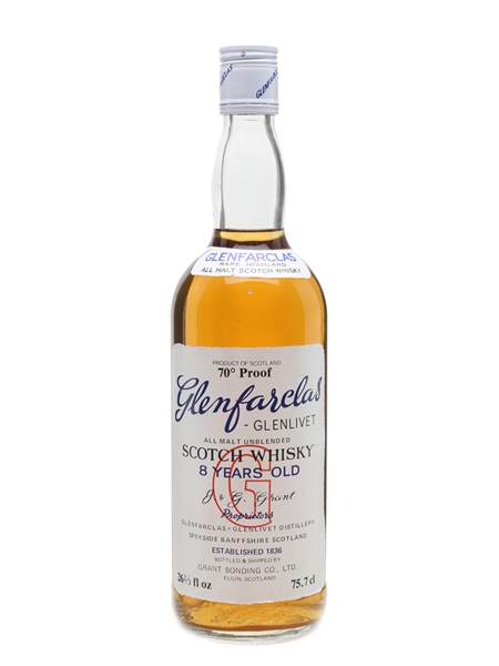 Glenfarclas 8 Year Old Bottled 1970s 75.7cl / 40%