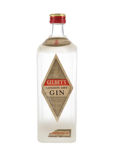 Gilbey's London Dry Gin Bottled 1950s - Cinzano 75cl / 46.2%