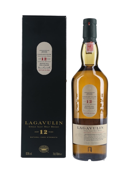 Lagavulin 12 Year Old Natural Cask Strength Special Releases 2002 - 2nd Release 70cl / 57.8%