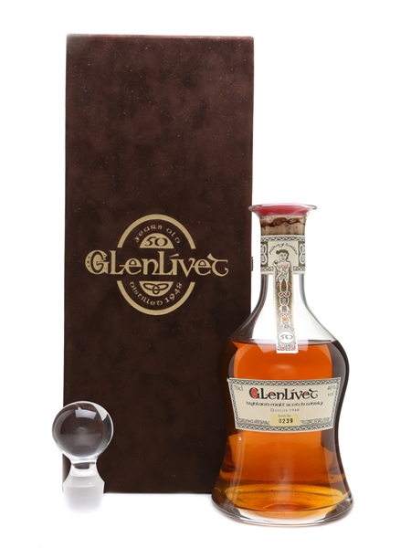 Glenlivet 1948 50 Year Old Crystal Decanter 70cl / 40%