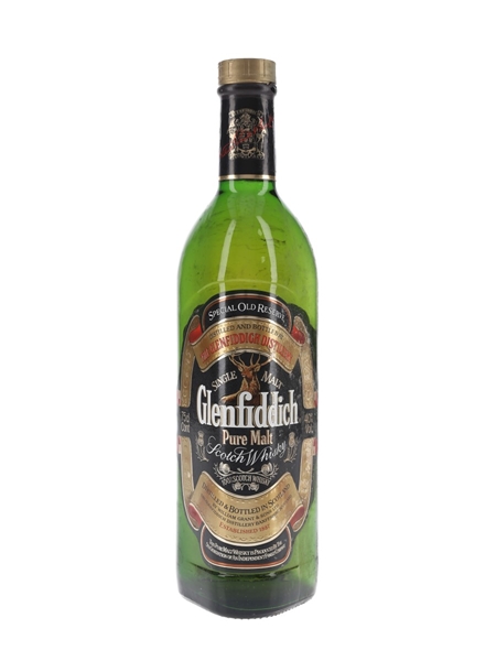 Glenfiddich Special Old Reserve Pure Malt Bottled 1980s 75cl / 40%